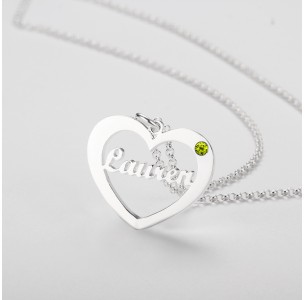 Personalized Birthstone Necklace JEWJONE101532